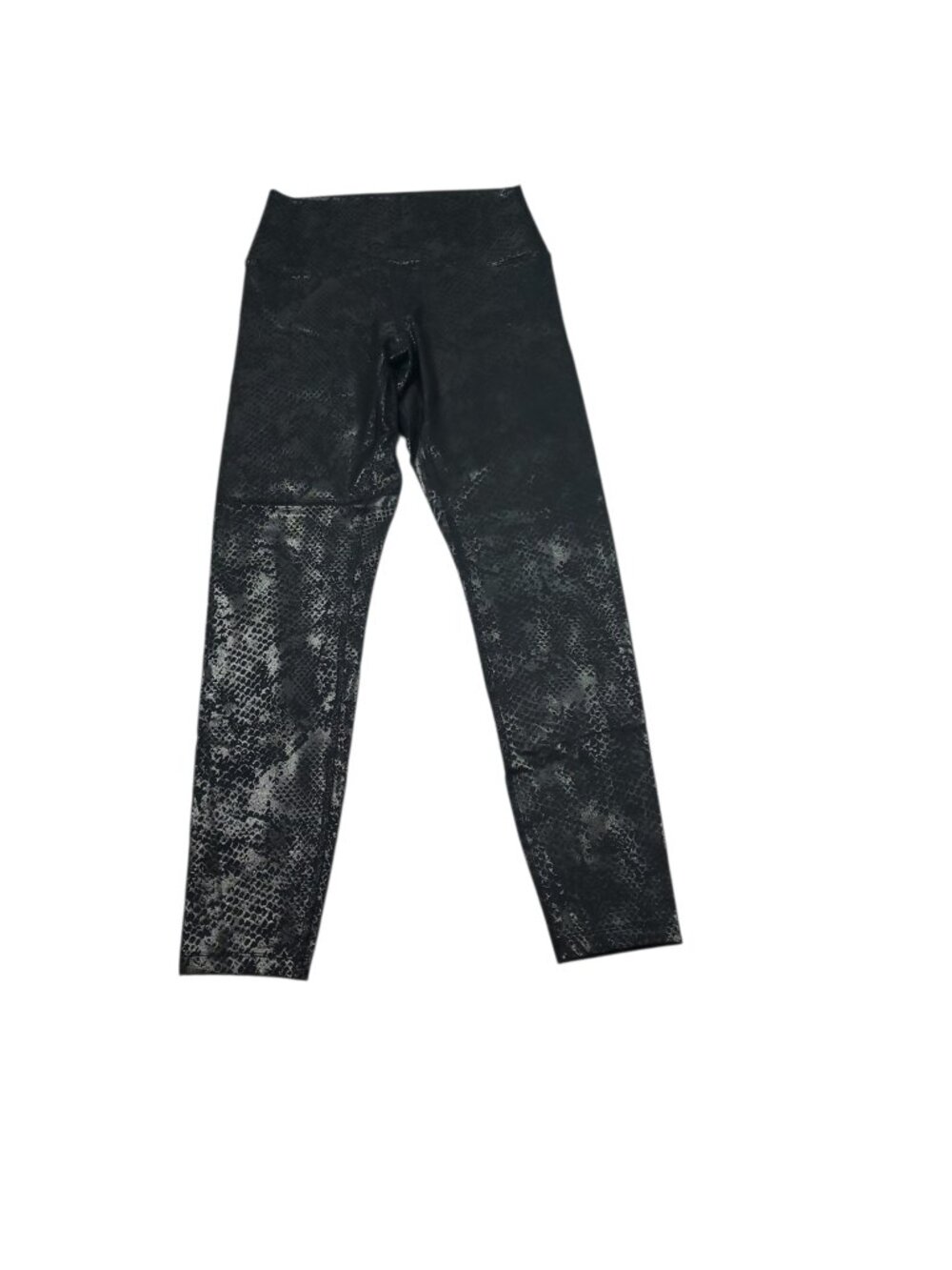 Victoria's Secret PINK Ultimate Leggings Black Snakeskin Print Size Medium